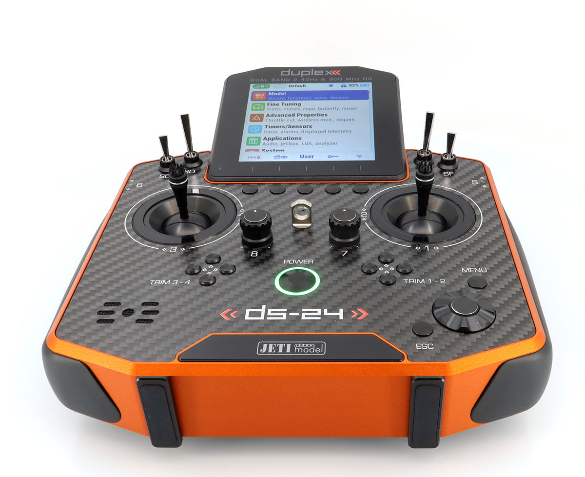 DS-24 II. - Carbon Line Orange anodized
