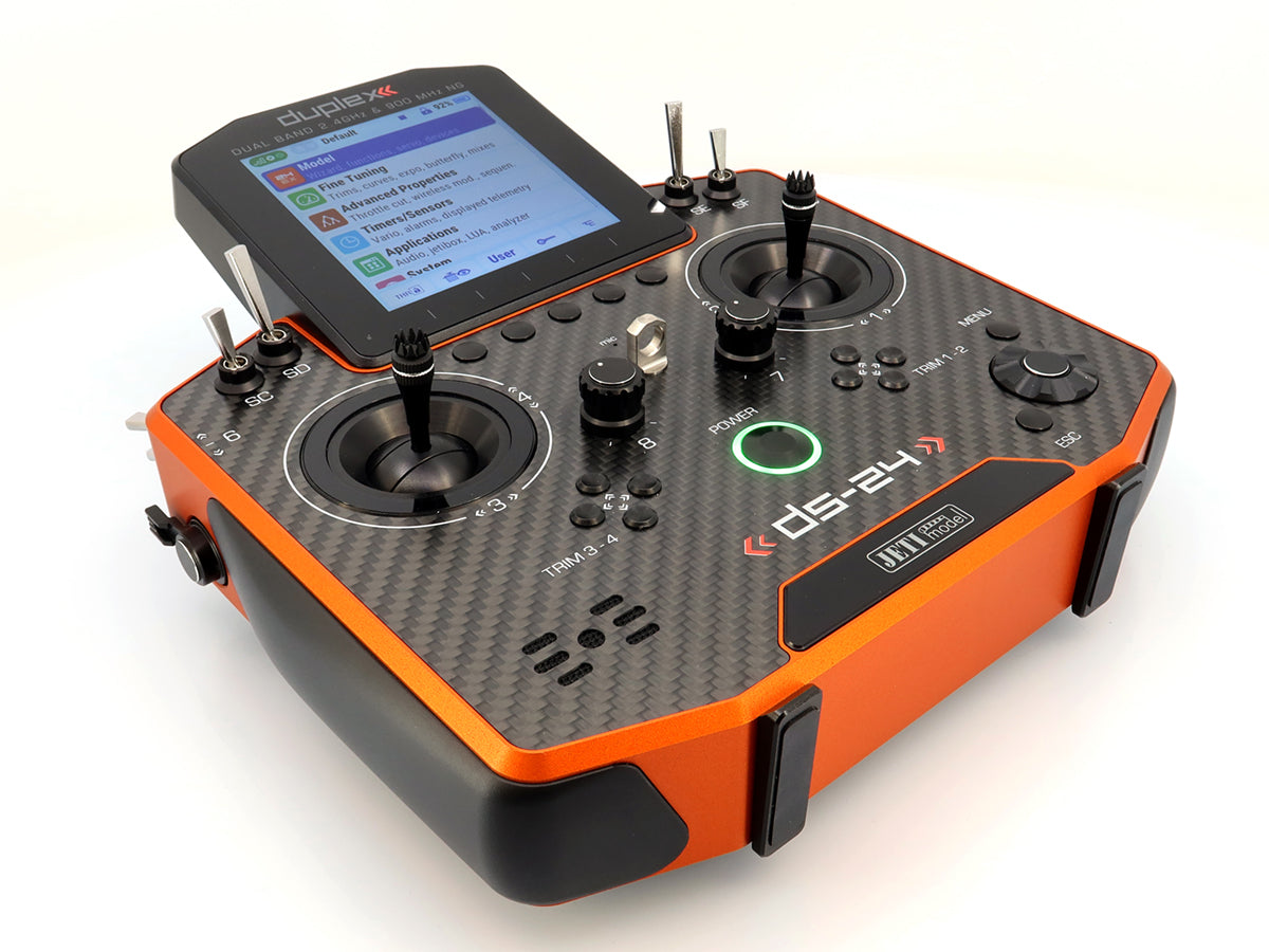 DS-24 II. - Carbon Line Orange anodized