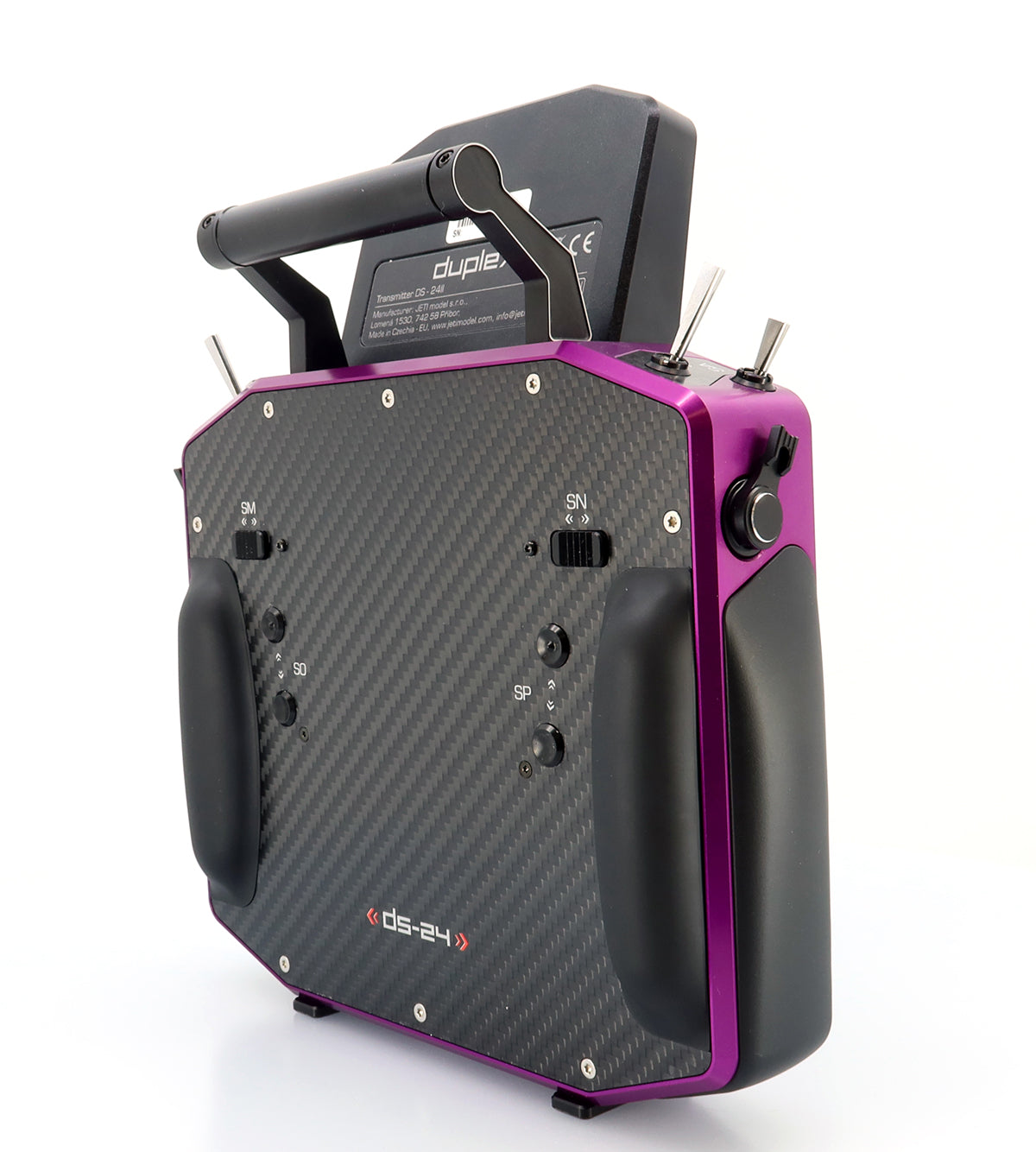 DS-24 II. - Carbon Line Purple anodized
