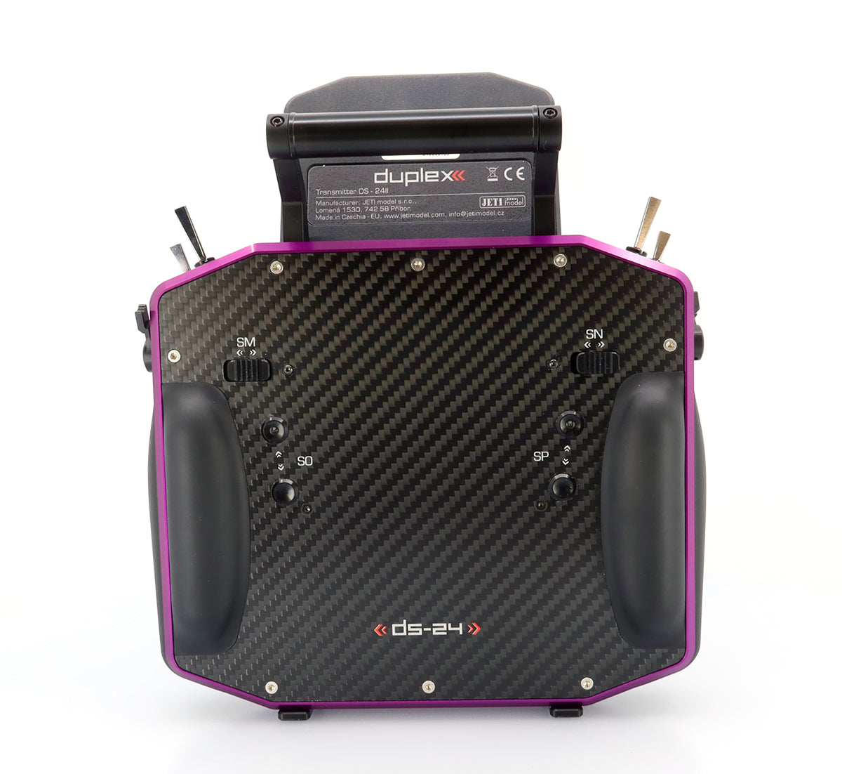 DS-24 II. - Carbon Line Purple anodized
