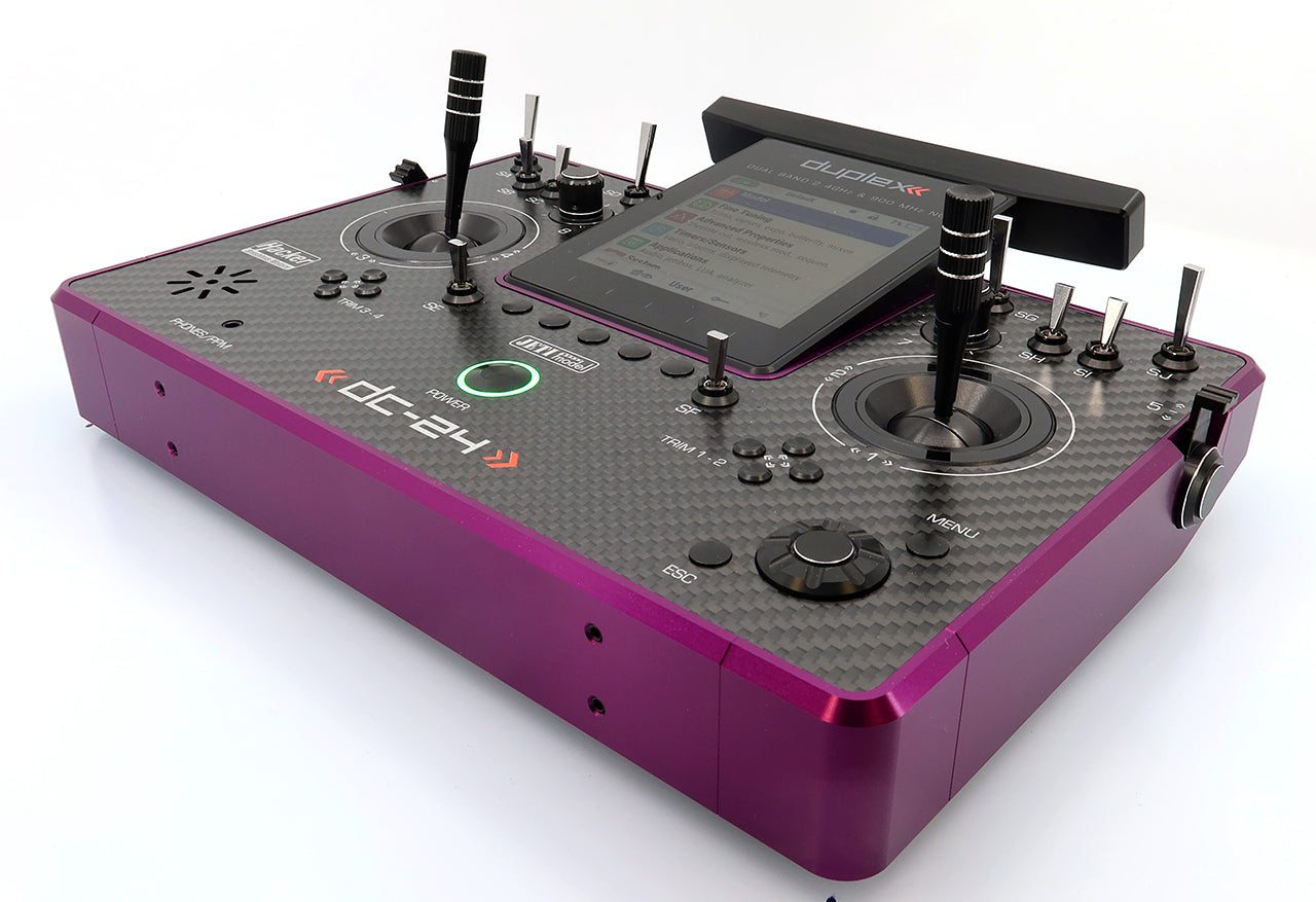 DUPLEX DC-24 II. Carbon Anodized Purple II