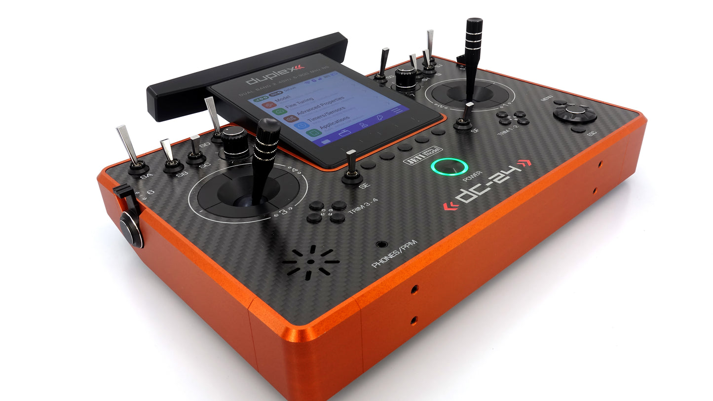 DUPLEX DC-24 II. - Carbon Anodized Orange